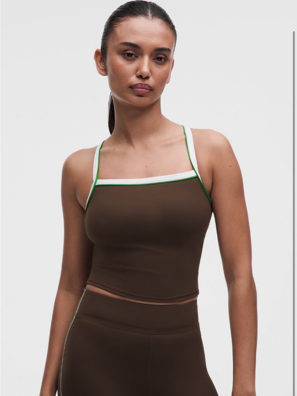 NWT lululemon athletica Nulux side stripe tank top